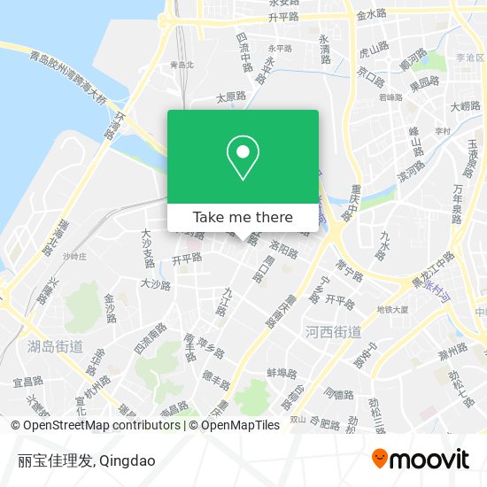 丽宝佳理发 map