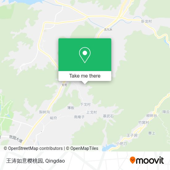 王涛如意樱桃园 map
