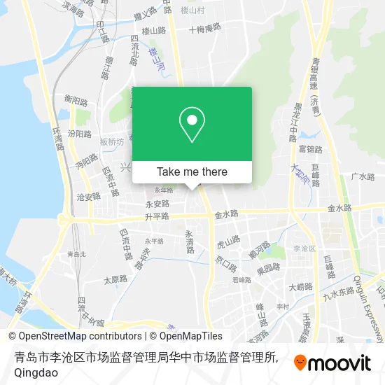 青岛市李沧区市场监督管理局华中市场监督管理所 map