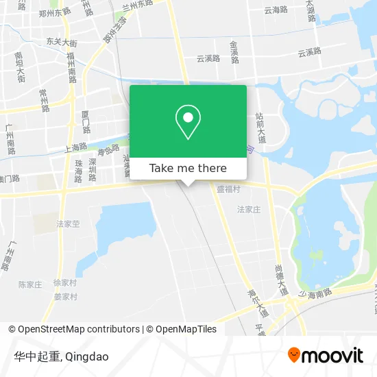 华中起重 map