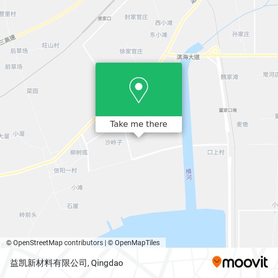 益凯新材料有限公司 map