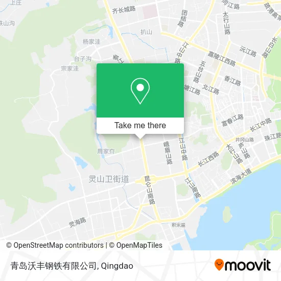 青岛沃丰钢铁有限公司 map