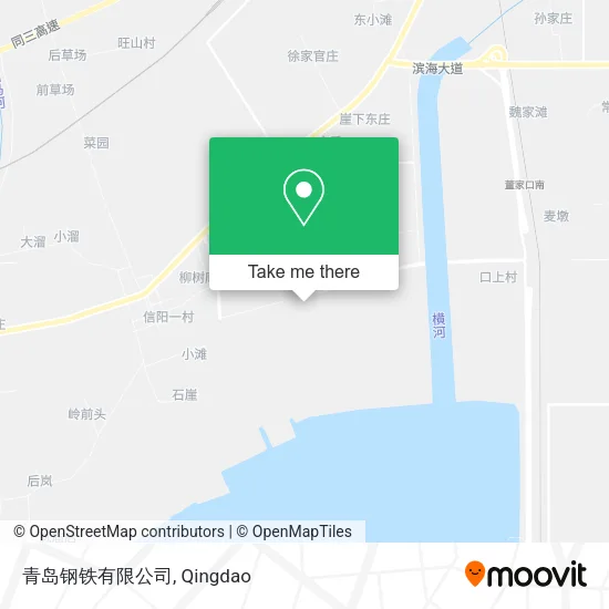 青岛钢铁有限公司 map