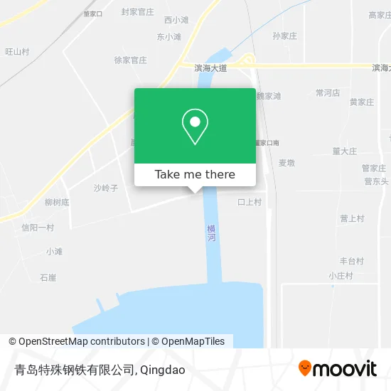 青岛特殊钢铁有限公司 map