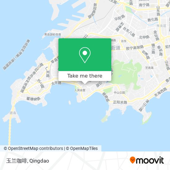 玉兰咖啡 map