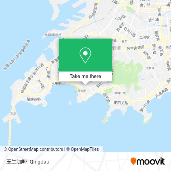 玉兰咖啡 map