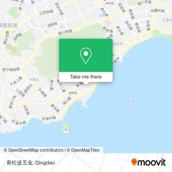 青松波五金 map