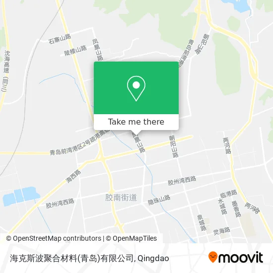 海克斯波聚合材料(青岛)有限公司 map