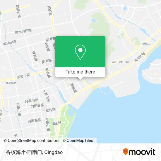 香槟海岸-西南门 map
