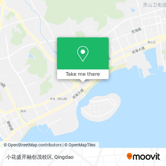 小花盛开融创茂校区 map
