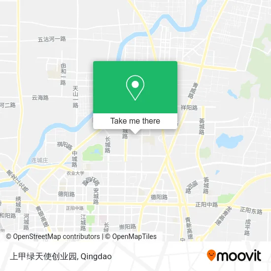 上甲绿天使创业园 map