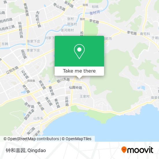 钟和嘉园 map