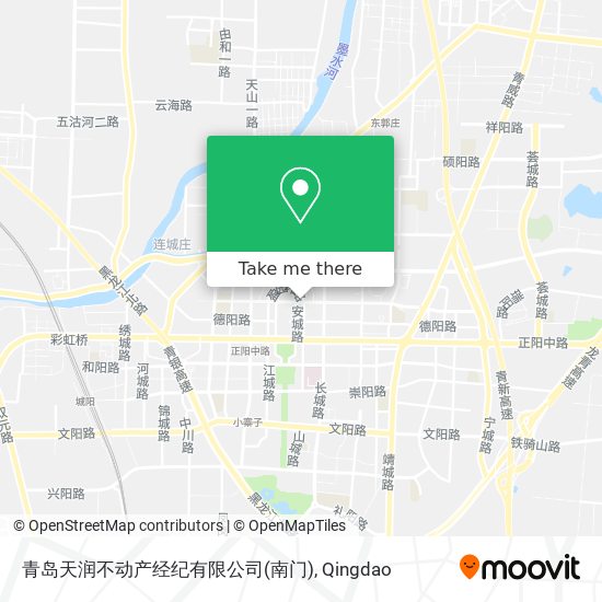 青岛天润不动产经纪有限公司(南门) map