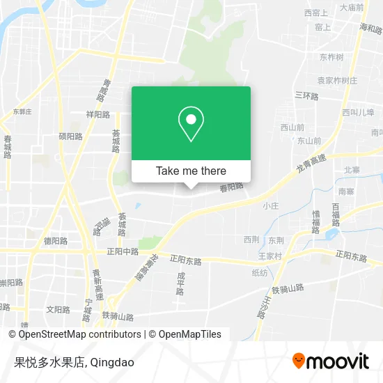 果悦多水果店 map
