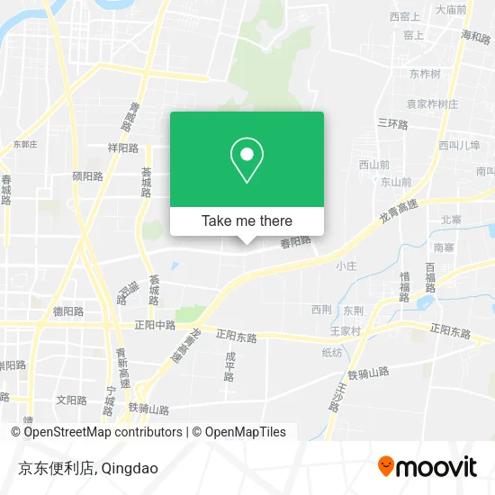 京东便利店 map