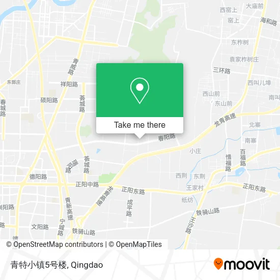 青特小镇5号楼 map