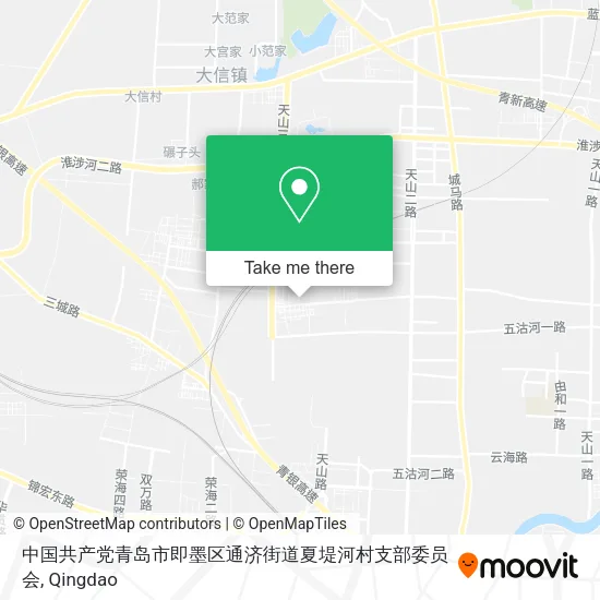 中国共产党青岛市即墨区通济街道夏堤河村支部委员会 map