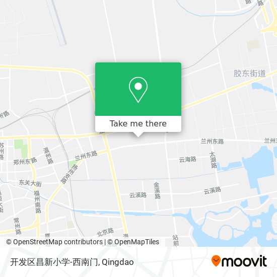 开发区昌新小学-西南门 map