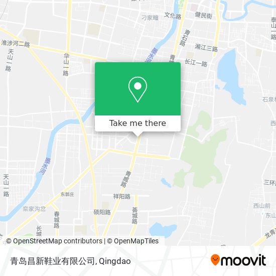 青岛昌新鞋业有限公司 map