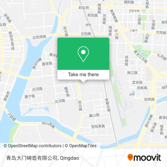 青岛大门铸造有限公司 map