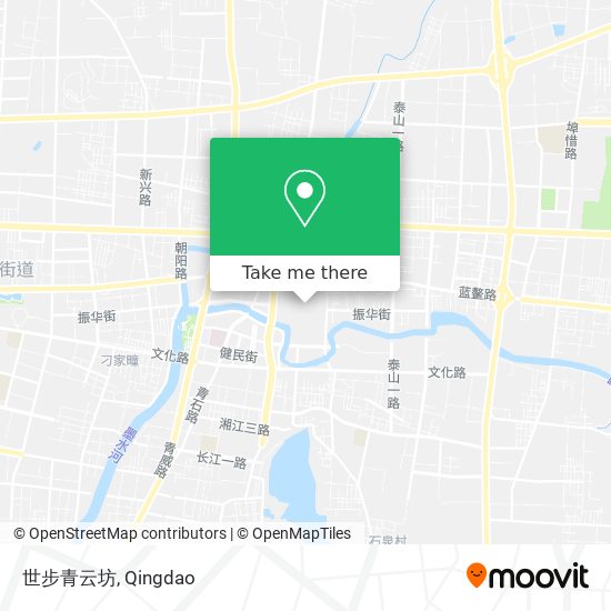 世步青云坊 map