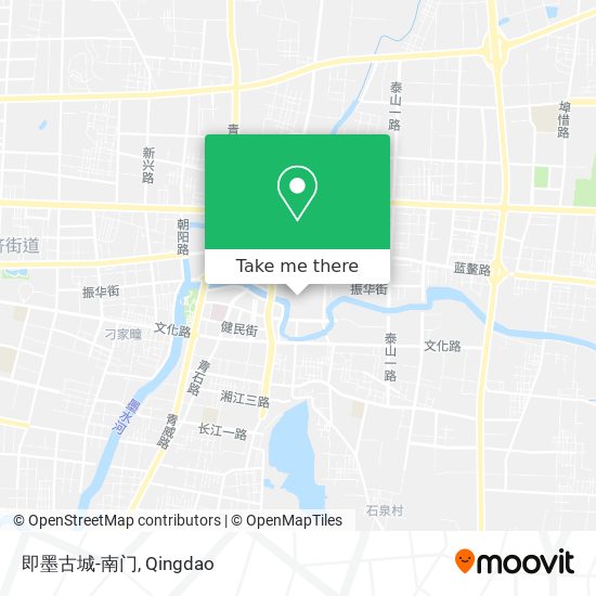 即墨古城-南门 map