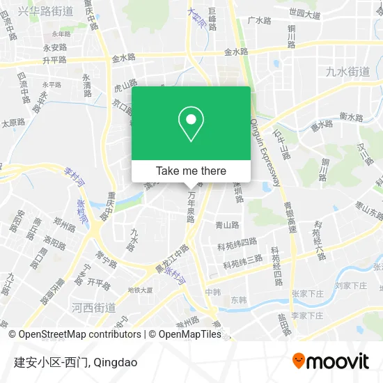 建安小区-西门 map