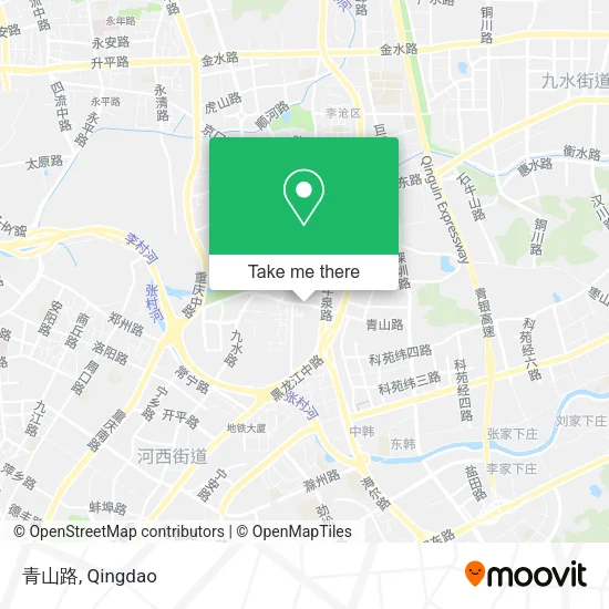 青山路 map