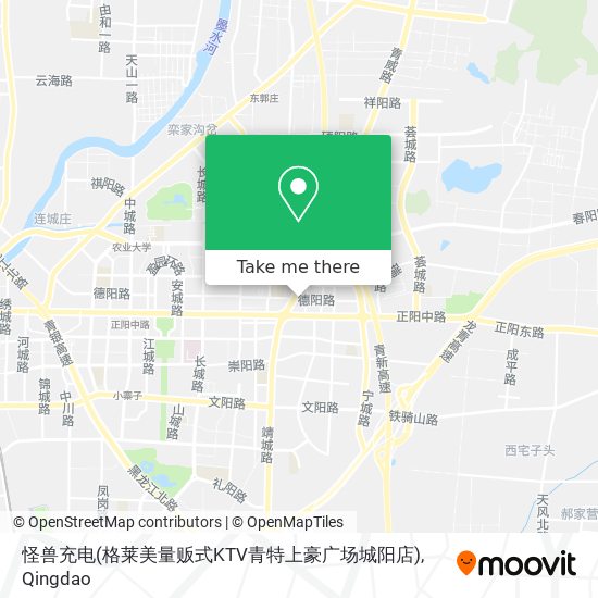 怪兽充电(格莱美量贩式KTV青特上豪广场城阳店) map