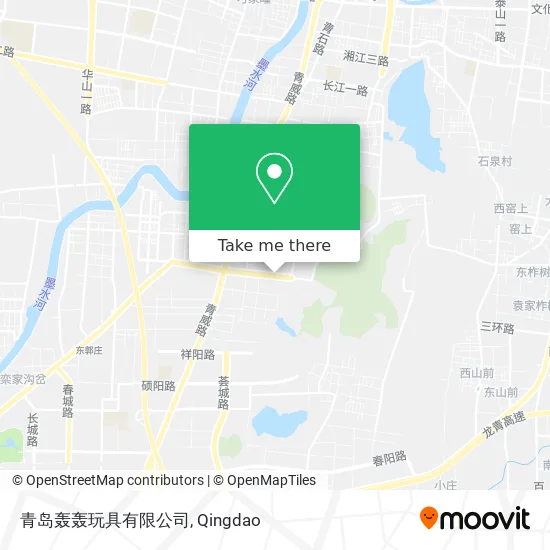 青岛轰轰玩具有限公司 map