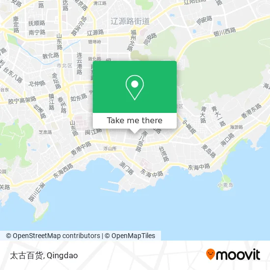 太古百货 map