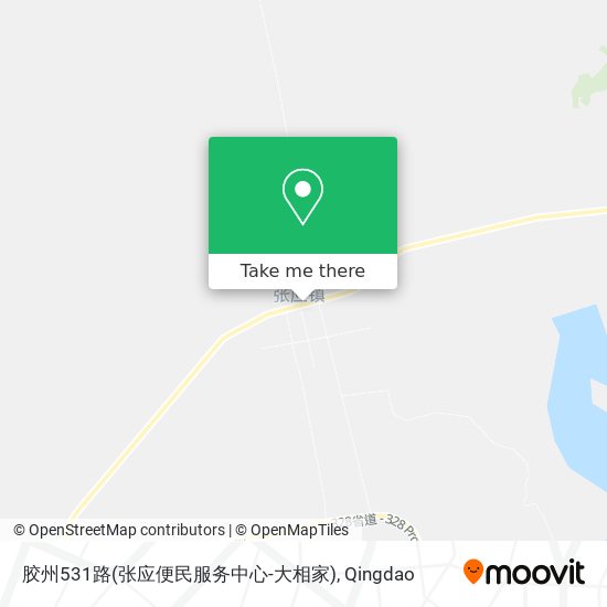 胶州531路(张应便民服务中心-大相家) map