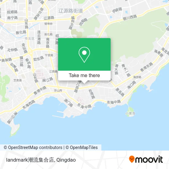 landmark潮流集合店 map