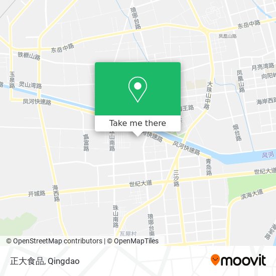 正大食品 map