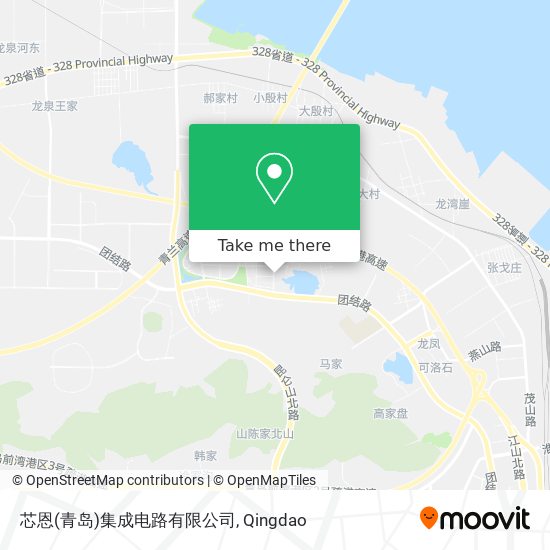 芯恩(青岛)集成电路有限公司 map