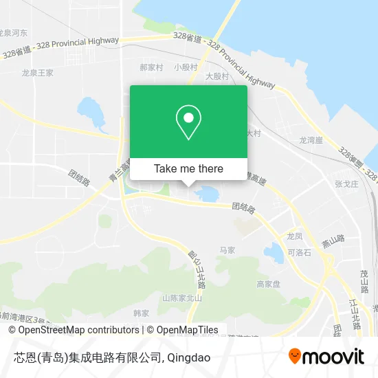 芯恩(青岛)集成电路有限公司 map