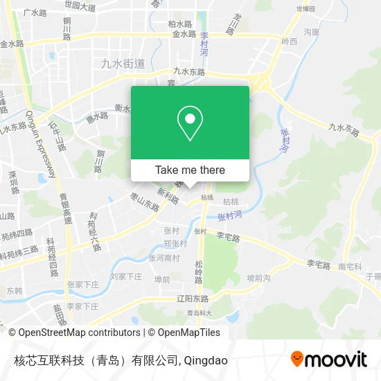 核芯互联科技（青岛）有限公司 map