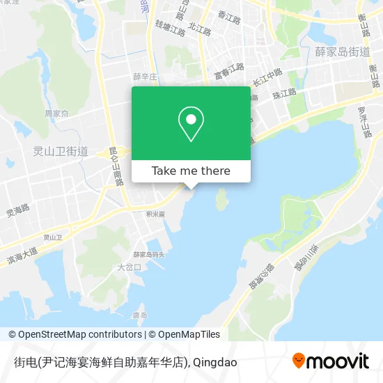 街电(尹记海宴海鲜自助嘉年华店) map