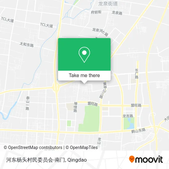 河东杨头村民委员会-南门 map