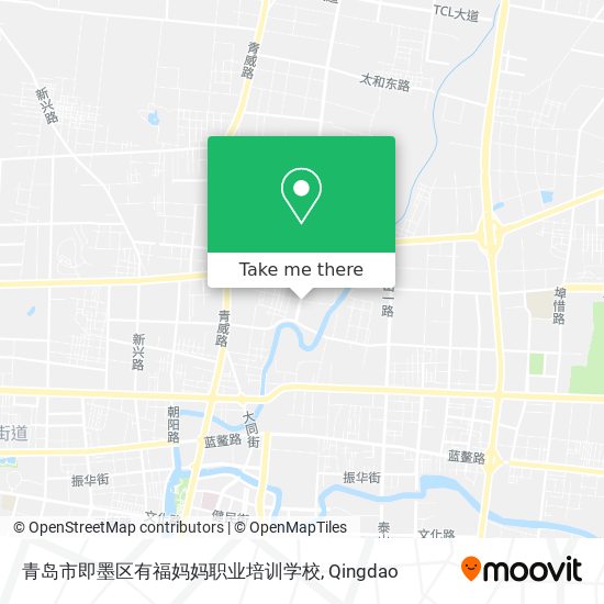 青岛市即墨区有福妈妈职业培训学校 map