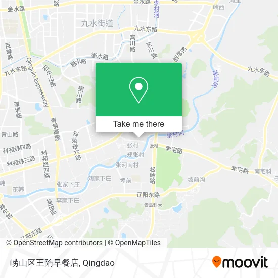 崂山区王隋早餐店 map