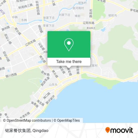 铭家餐饮集团 map