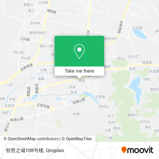 智慧之城108号楼 map