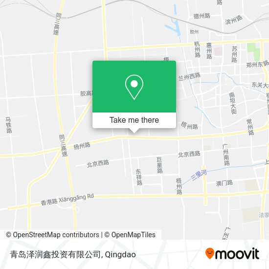青岛泽润鑫投资有限公司 map