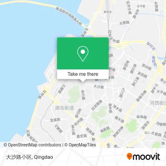 大沙路小区 map