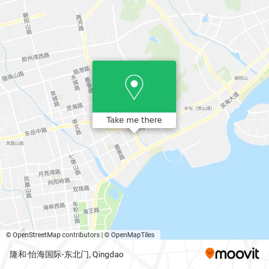隆和·怡海国际-东北门 map