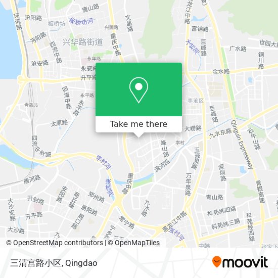 三清宫路小区 map