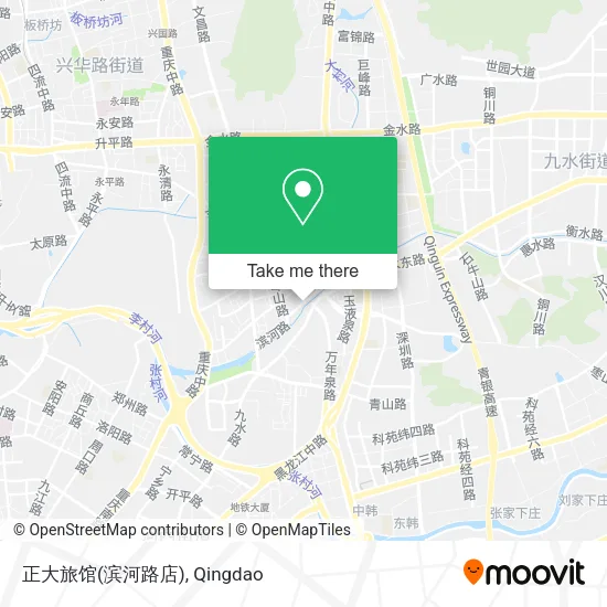 正大旅馆(滨河路店) map