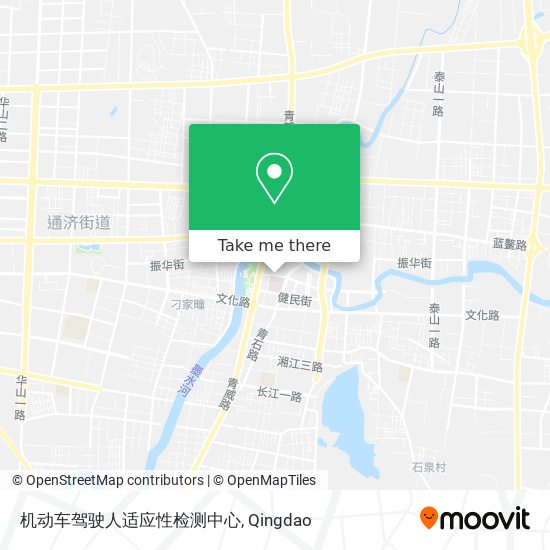 机动车驾驶人适应性检测中心 map