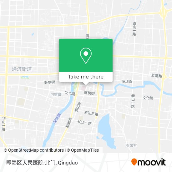 即墨区人民医院-北门 map